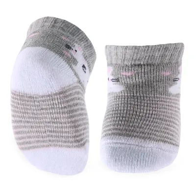 Kit Meia Bebê Duck Estampada - 03 Unidades Kit Meia Bebê Duck Estampada - 03 Unidades